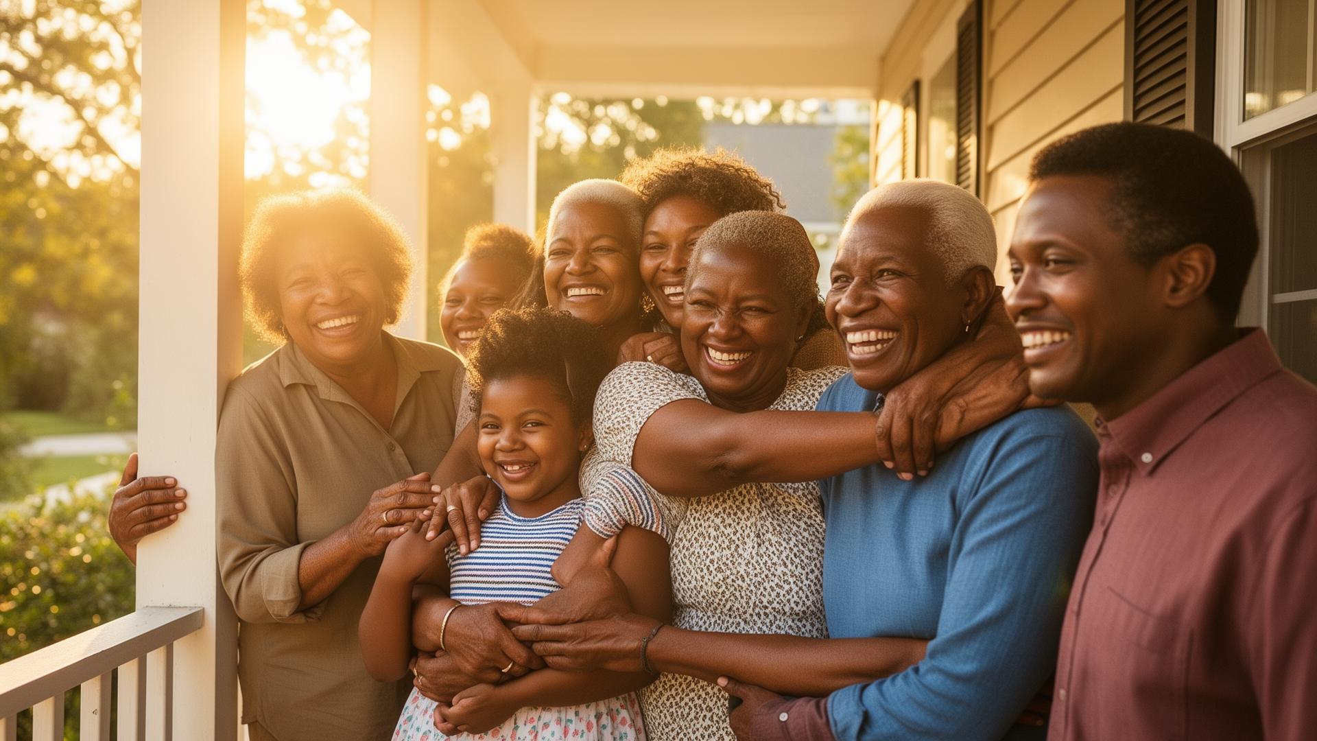 A community of women working together